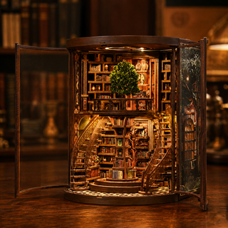 The Whispering Tree Library DIY Miniature Kit
