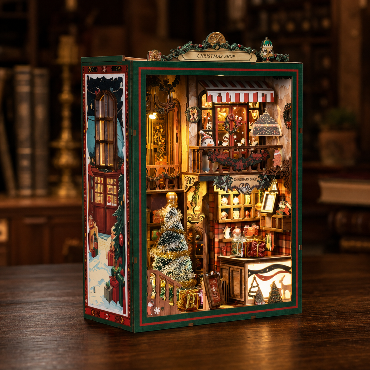 The Evergreen Christmas Shop Book Nook Kit