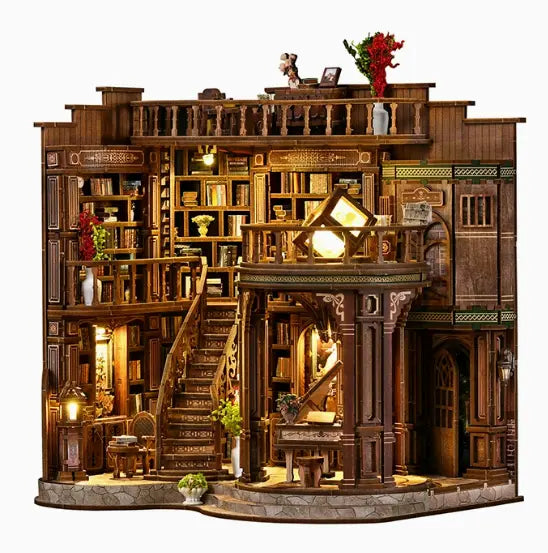 The Archivist's Alley DIY Miniature Kit — original kit view