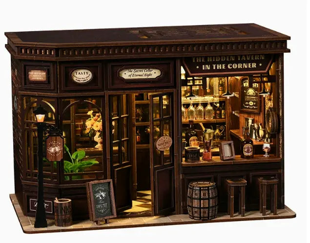 The Secret Cellar Tavern DIY Miniature Kit — original kit view