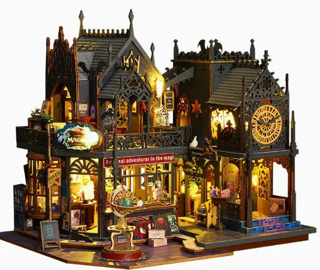 The Clockwork Magic Quarter DIY Miniature Kit — original kit view